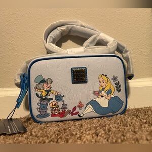 Dooney & Bourke Disney Parks Alice In Wonderland Camera Bag NWT